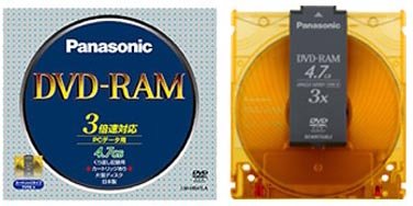 500ߡPanasonic LM-HB47LA TYPE4 [DVD-RAM 3® 4.7GB 1]